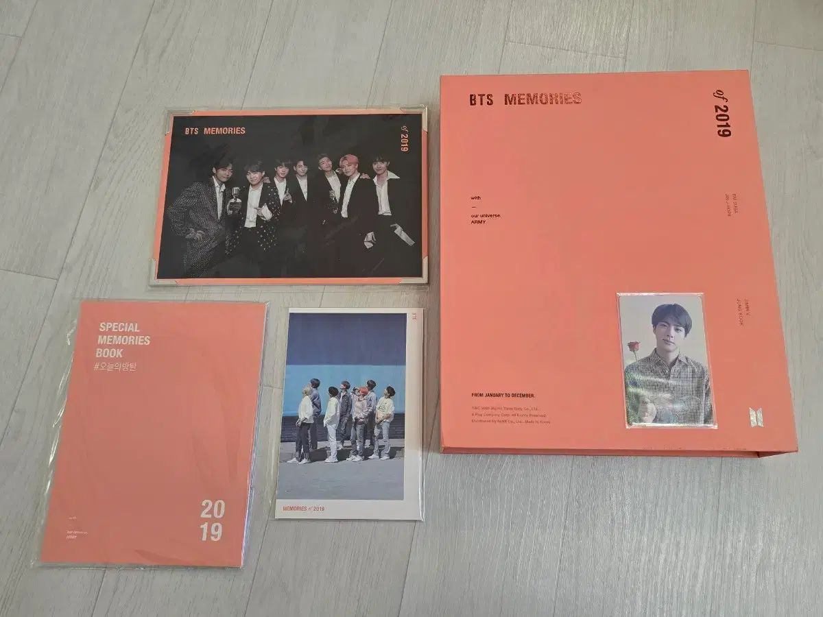 BTS 2019 メモリーズ DVD トレカ フルセット ジン(JIN・ソクジン