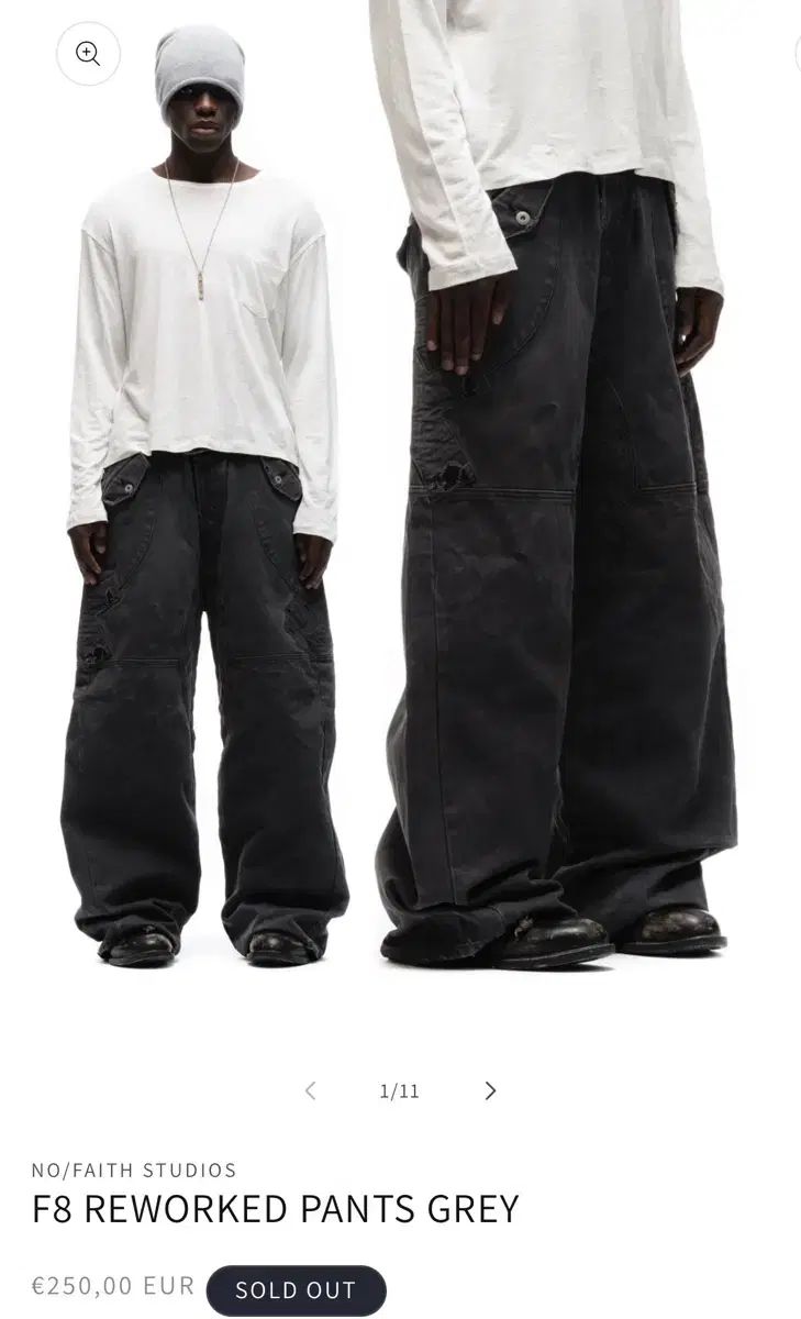 NO faith studios F 8 リワーク パンツ