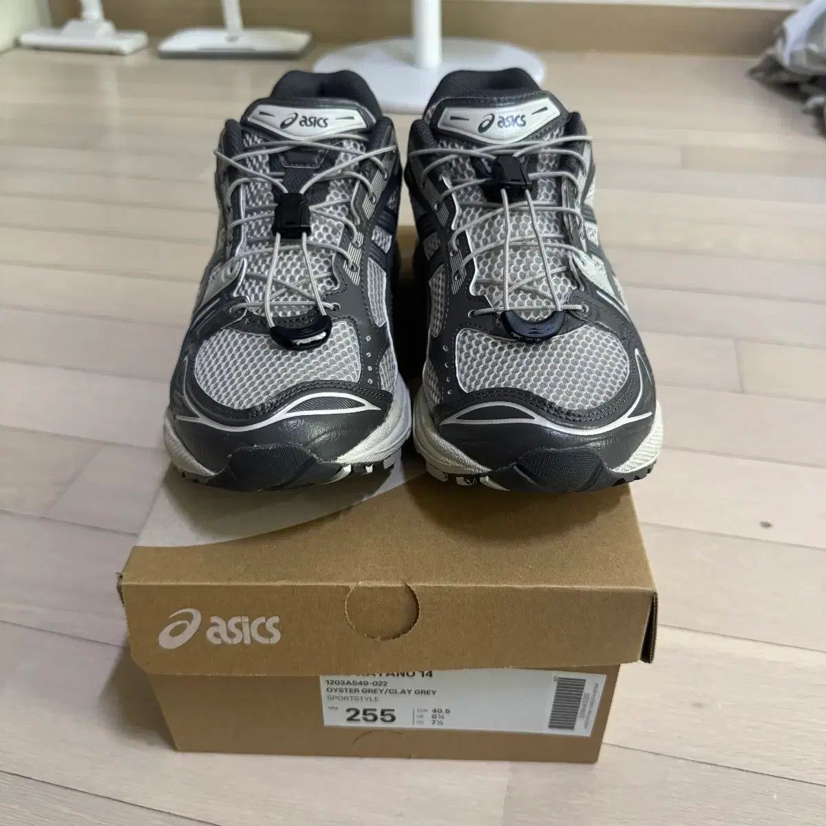 アシックス ゲルカヤノ 14 オイスター グレー 255mm - メルカリ