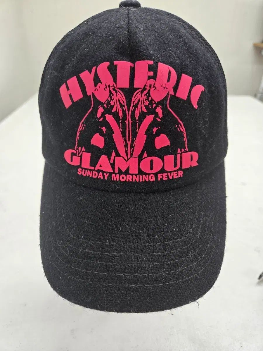 ヒステリックグラマー ブラック ベースボールキャップ 帽子