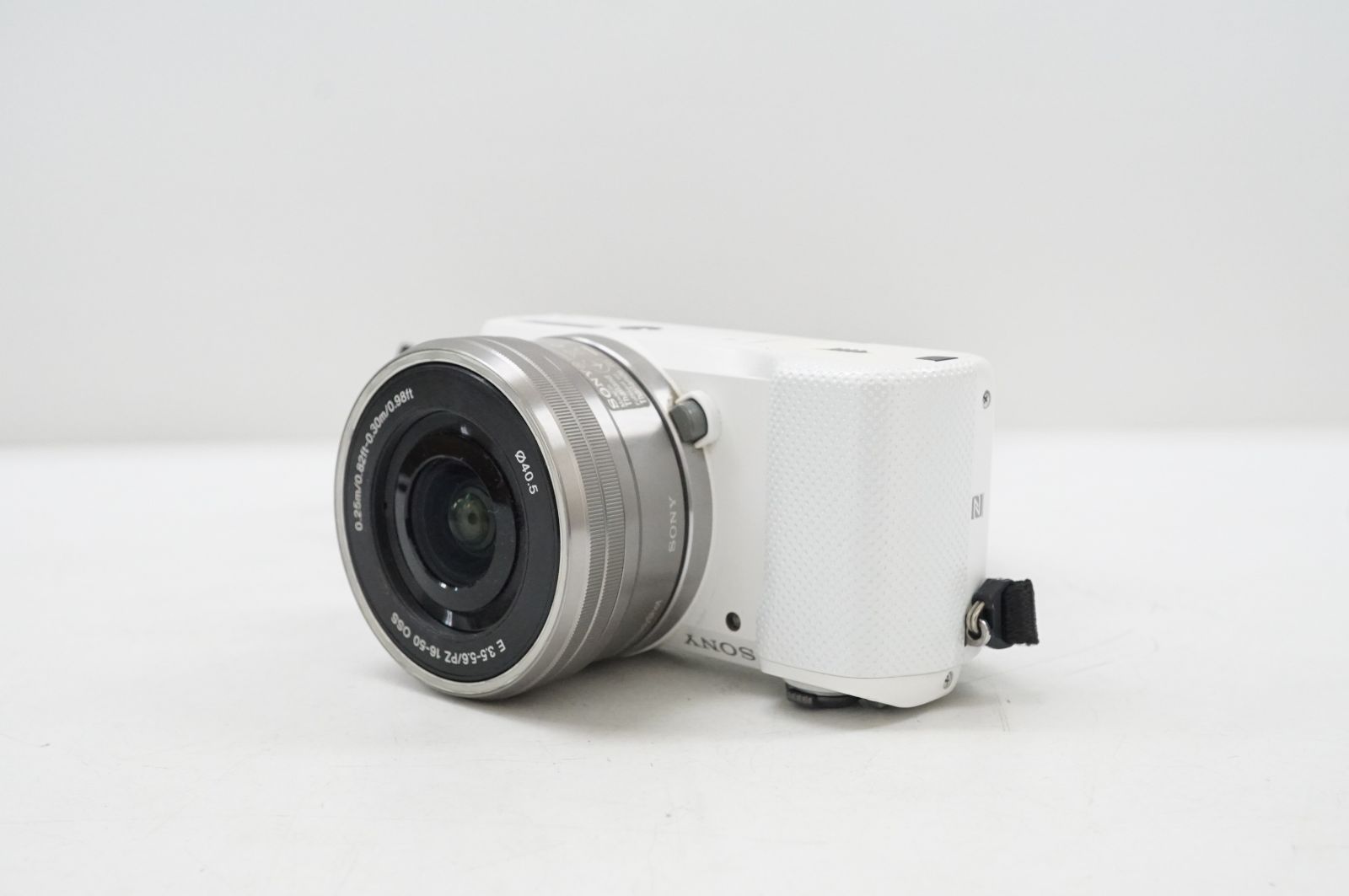 L 092209 SONY ソニー ミラーレス一眼 α5000 ホワイト レンズ E 3.5-5.6|PZ 16-50 OSS