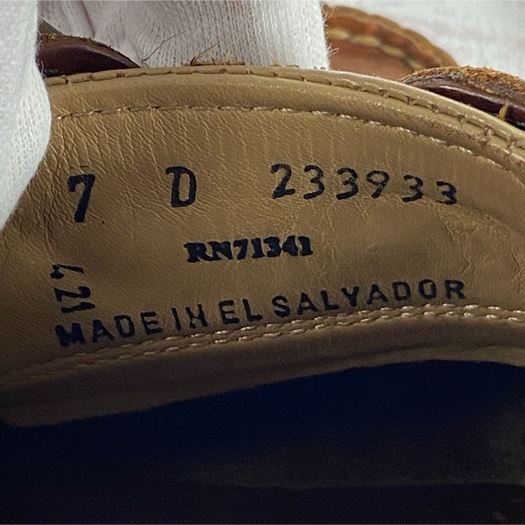  L.L.Bean エルエルビーン デッキシューズ 7 D メンズ 25.0 cm モカシン デッキシューズ ブーツ 革靴