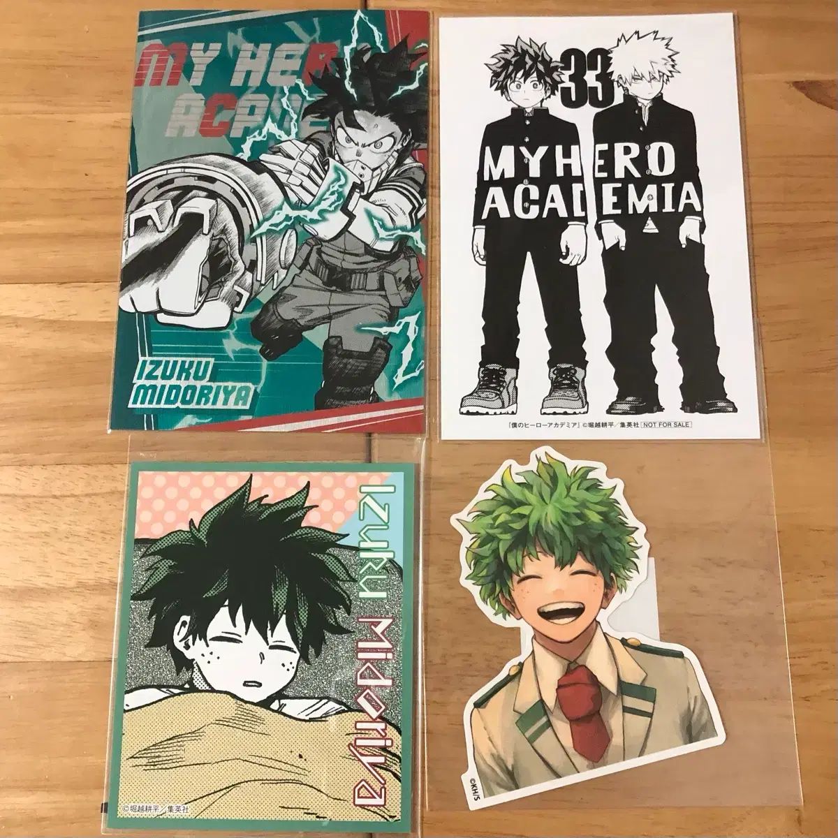 僕のヒーローアカデミア ヒロアカ 緑谷出久 爆豪勝己 紙類 まとめ
