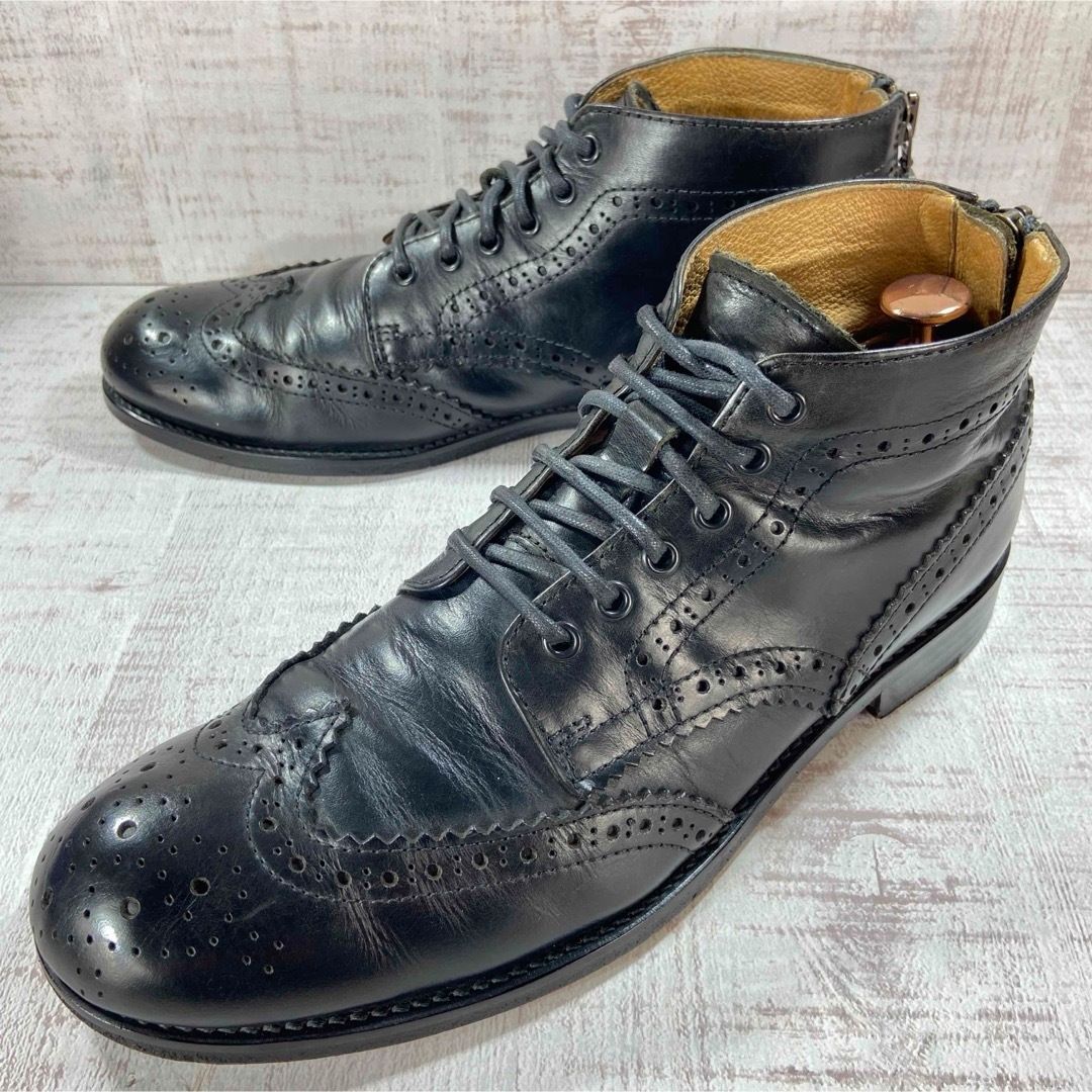 PADRONE パドローネ ジップアップブーツ メンズ 日本製 26.0 cm