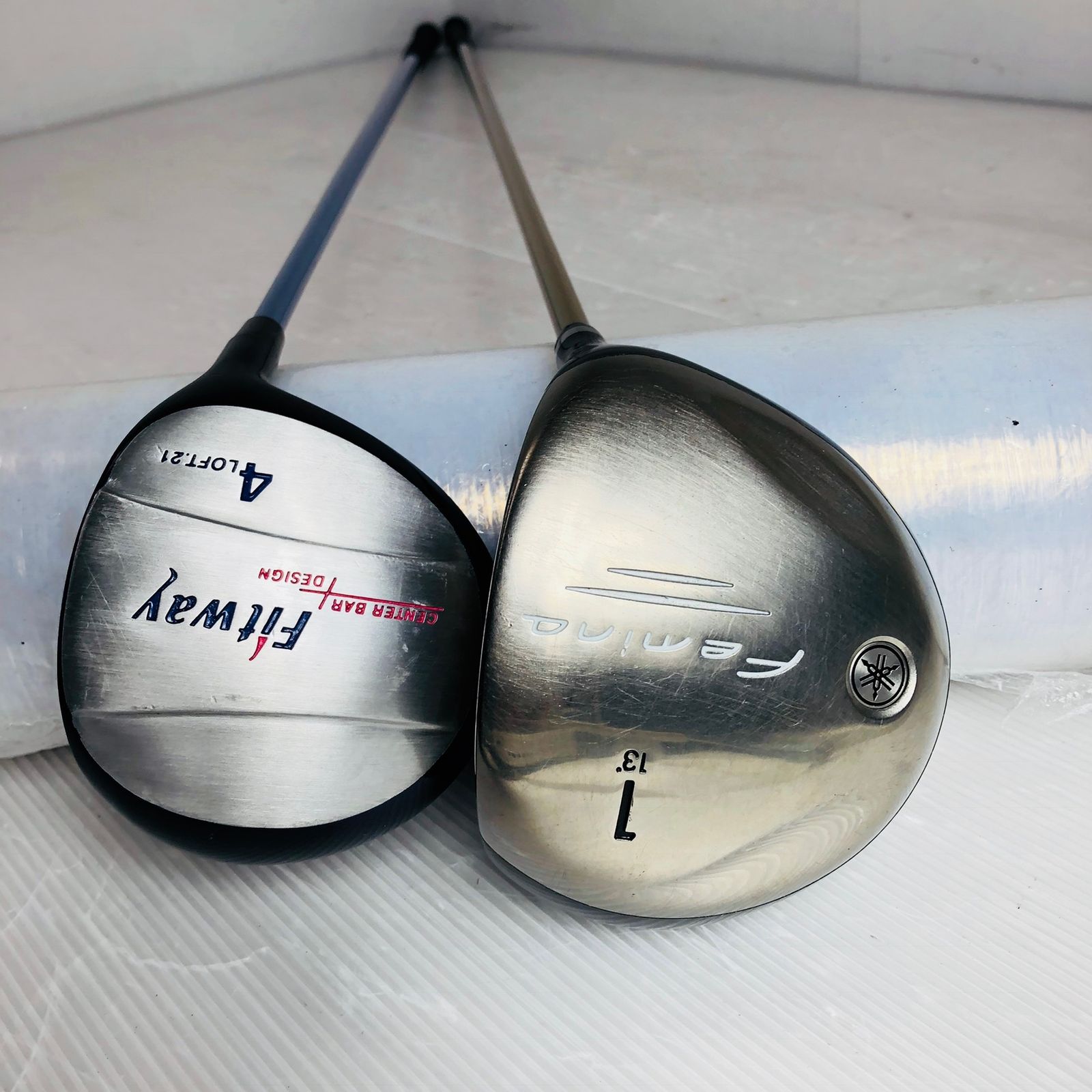 レディース YAMAHA ヤマハ Fitway フィットウェイ ゴルフ クラブ セット 初心者 入門 バッグ付き 右利き パター付 11 Y-45