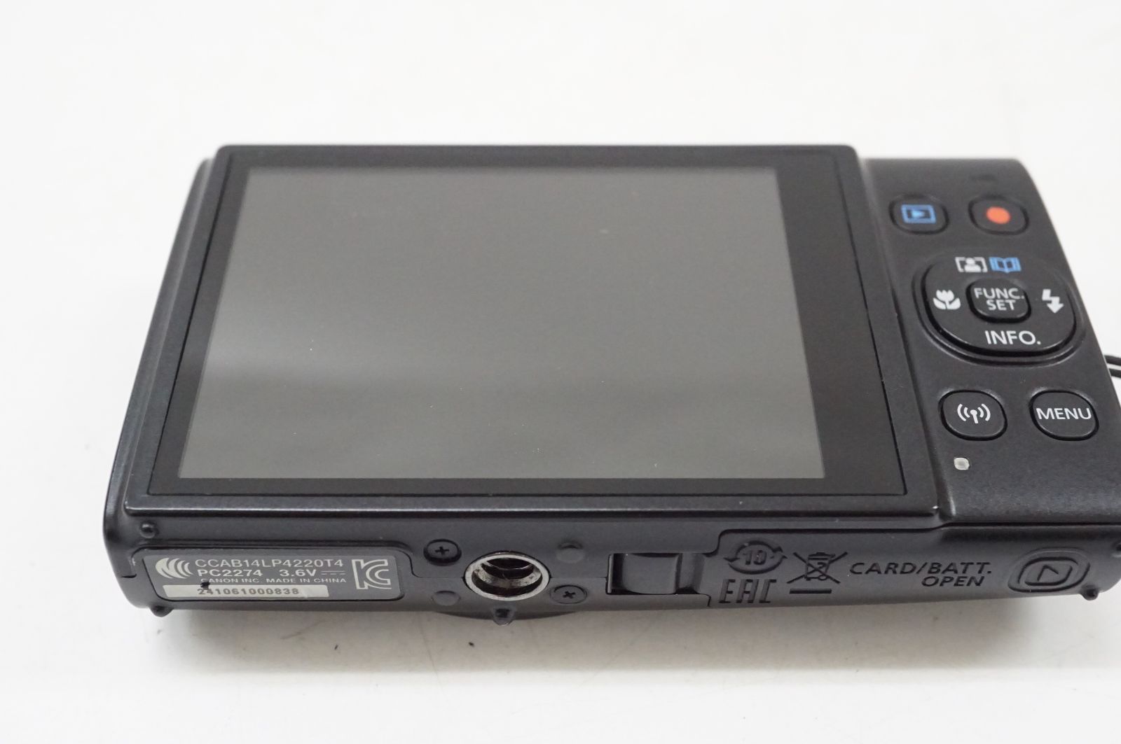 ☆L121935)Canon PC2274 IXY 650 コンデジ カメラ キャノン コンパクト