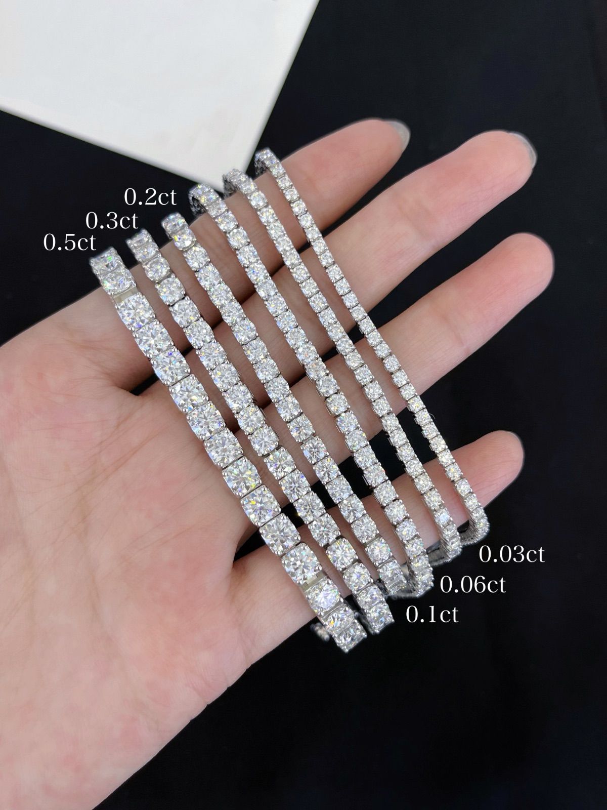 テニスブレスレット シルバーアクセサリー SV 925 ラボグロウンダイヤモンド 0.3 ct シルバージュエリー オーダーメイドアクセサリー フルオーダーメイド オーダーメイドジュエリー シルバーブレスレット IGI鑑定書発行