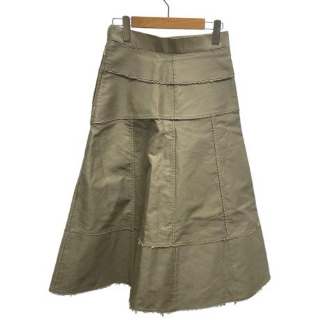 ブラミンク BLAMINK コットンフレアスカート ロング Aライン  