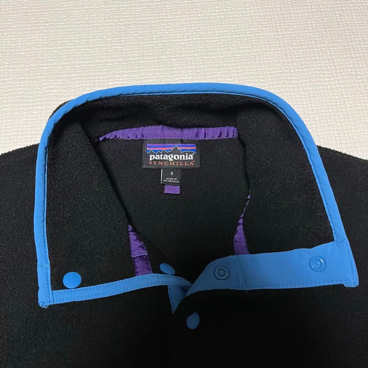 S patagonia パタゴニア Synchilla シンチラ ブラック テーパードデニム ベーシックカラー