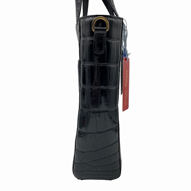 ペレリールッソ Pelley Lussa タグ付き 2way シャイニングクロコダイル