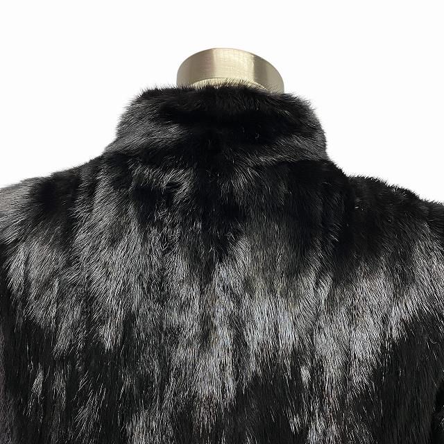 エンバ EMBA ブラックミンク MINK 毛皮コート リアルファー アウター