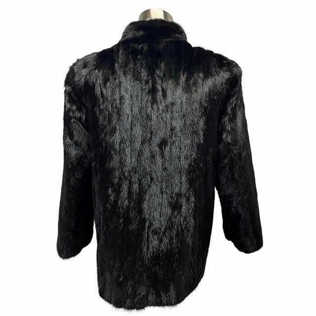 エンバ EMBA ブラックミンク MINK 毛皮コート リアルファー アウター