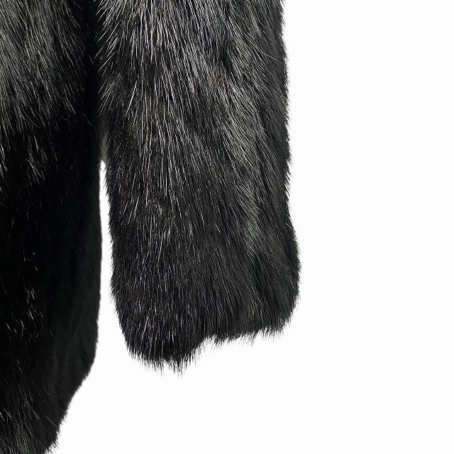 エンバ EMBA ブラックミンク MINK 毛皮コート リアルファー アウター