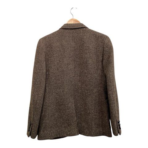 バーバリーズ Burberrys ツイードジャケット ウール100% 厚手 パッチ