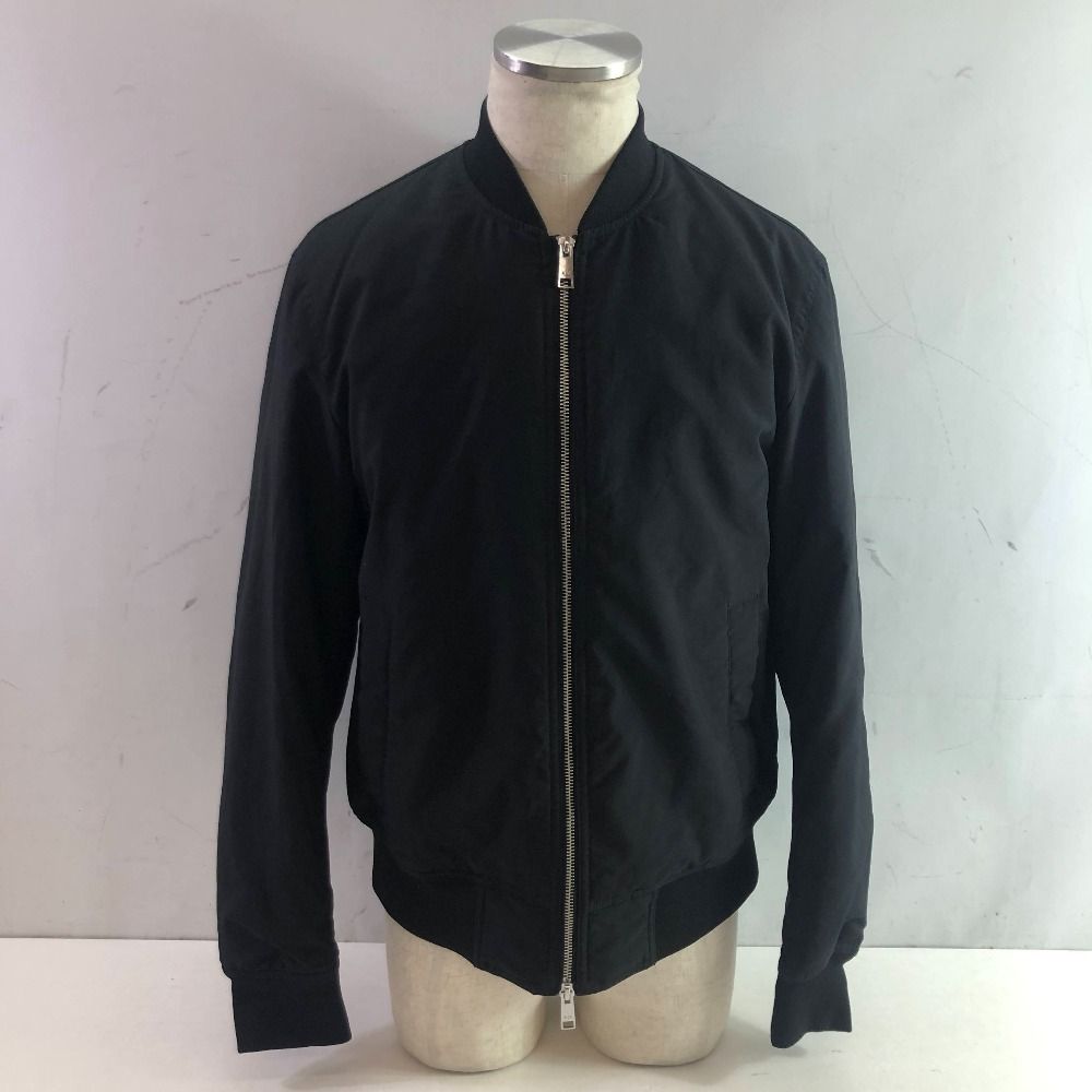 04 w 5637∞ ARMANI アルマーニ エクスチェンジ A|X ジップアップ ブルゾン 6 HZB 52 ZNG 1 Z ブラック サイズS