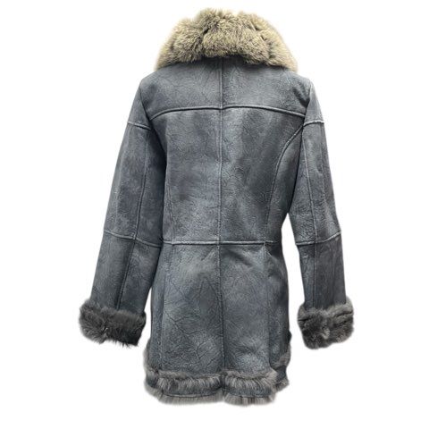 C's style 兎革 ラビットムートン フォックスファー コート アウター