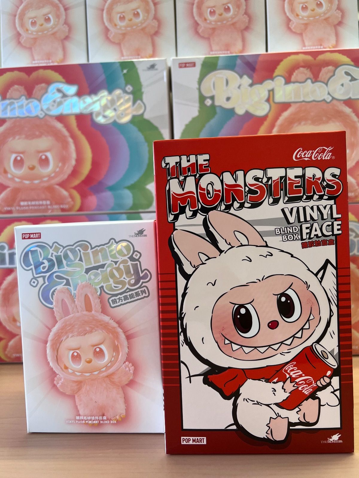 ⭐️【正規品・新品未開封】ラブブ Big into Energy & POPMART COLA