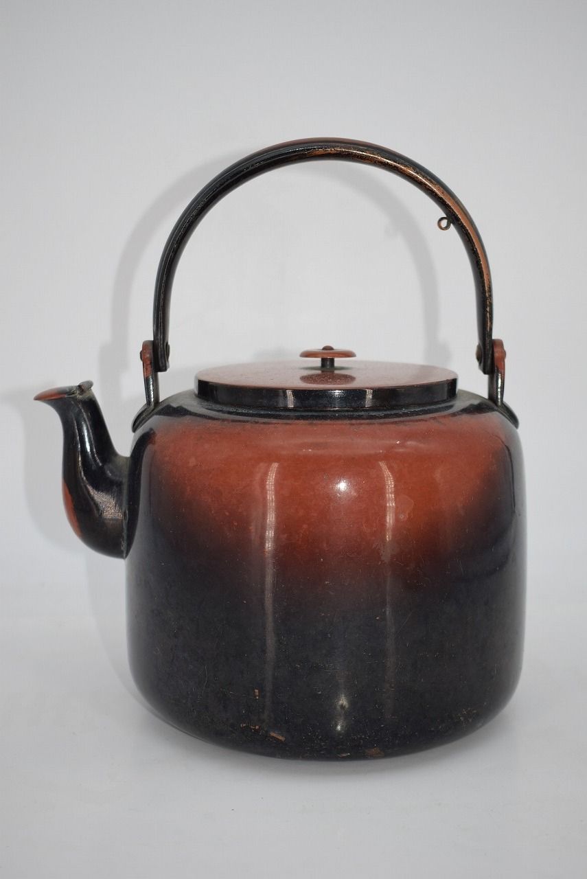 茶道具 水次 ヤカン 薬缶 口蓋付 茶道 水注 14-9408 - メルカリ