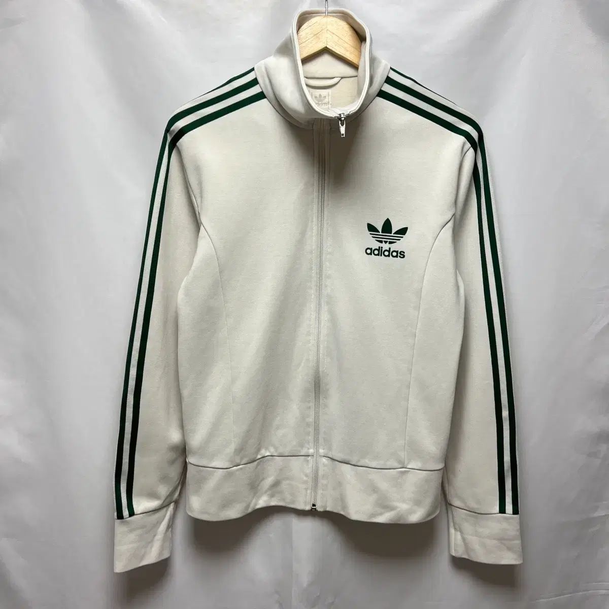 |95 アディダス ヨーロッパ 白 緑 グリーン トラックジャージ|ジャージ