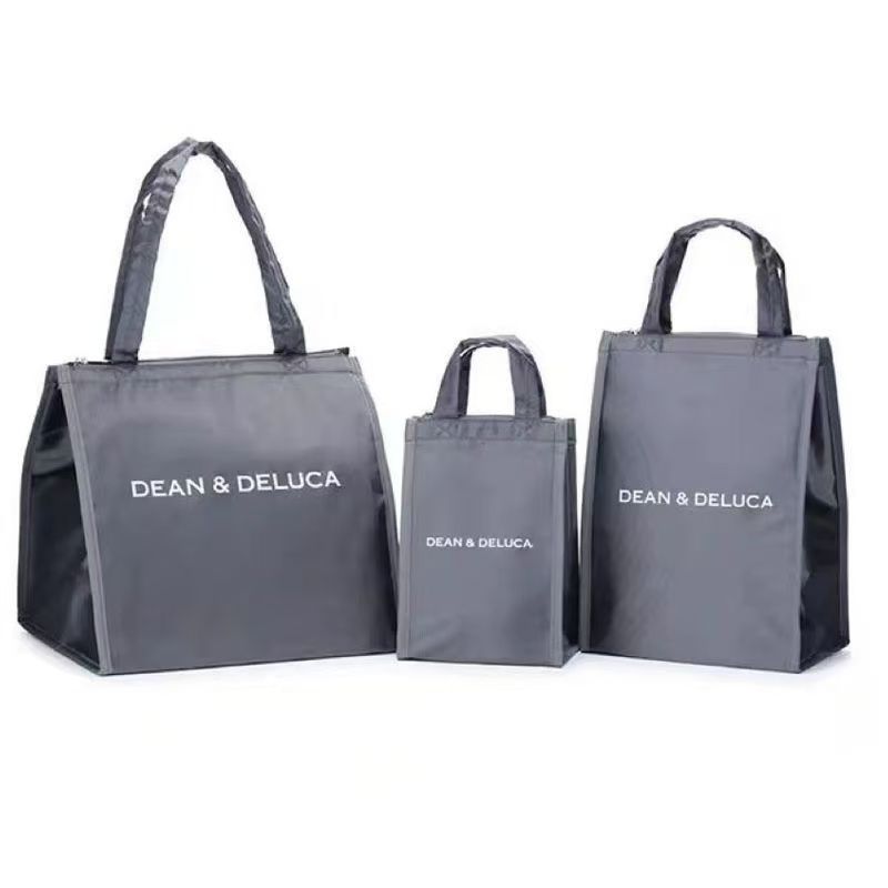DEAN ＆ DELUCA ディーン&デルーカ 保冷バッグ ブラックグレーサイズS