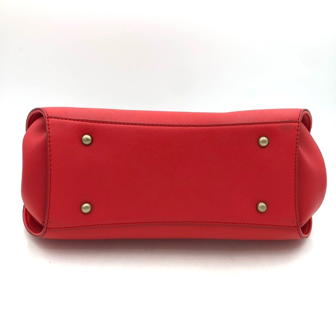 美品】フォリフォリ Folli Follie ショルダーバック ハンドバッグ 赤 