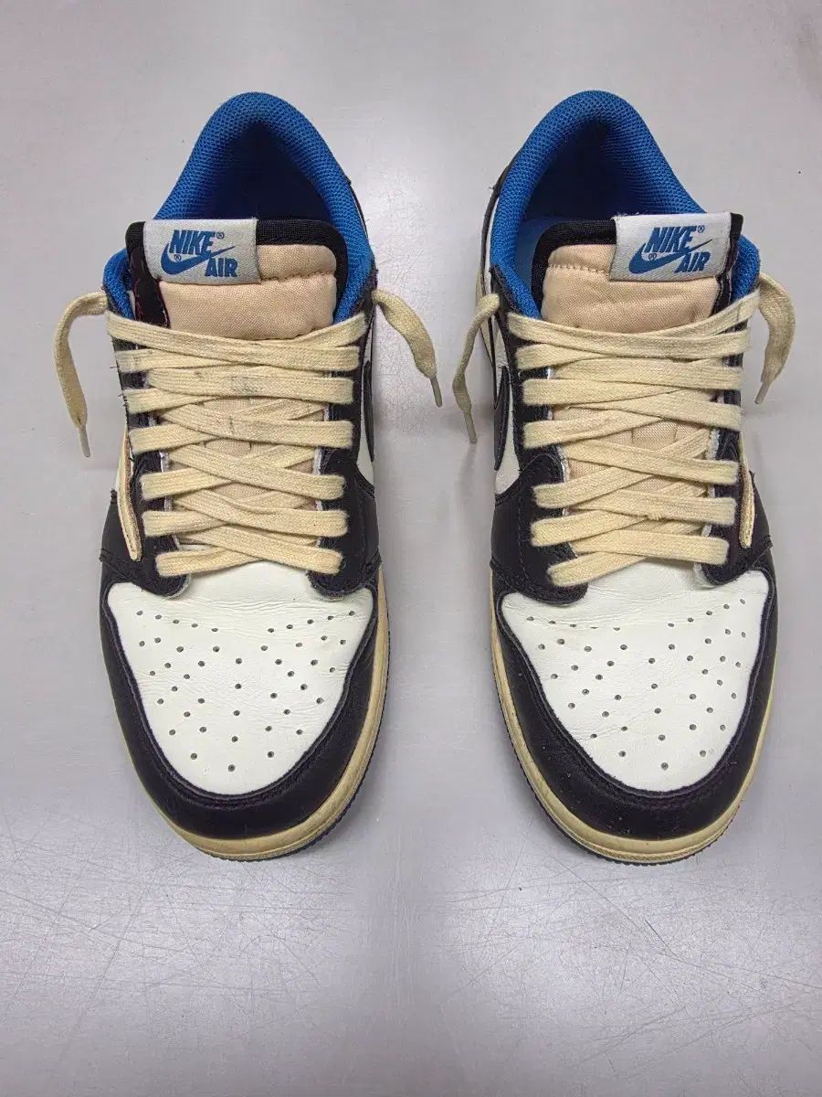 ジョーダン1 x トラヴィス スコット フラグメント デザイン レトロ ロー OG 26.5