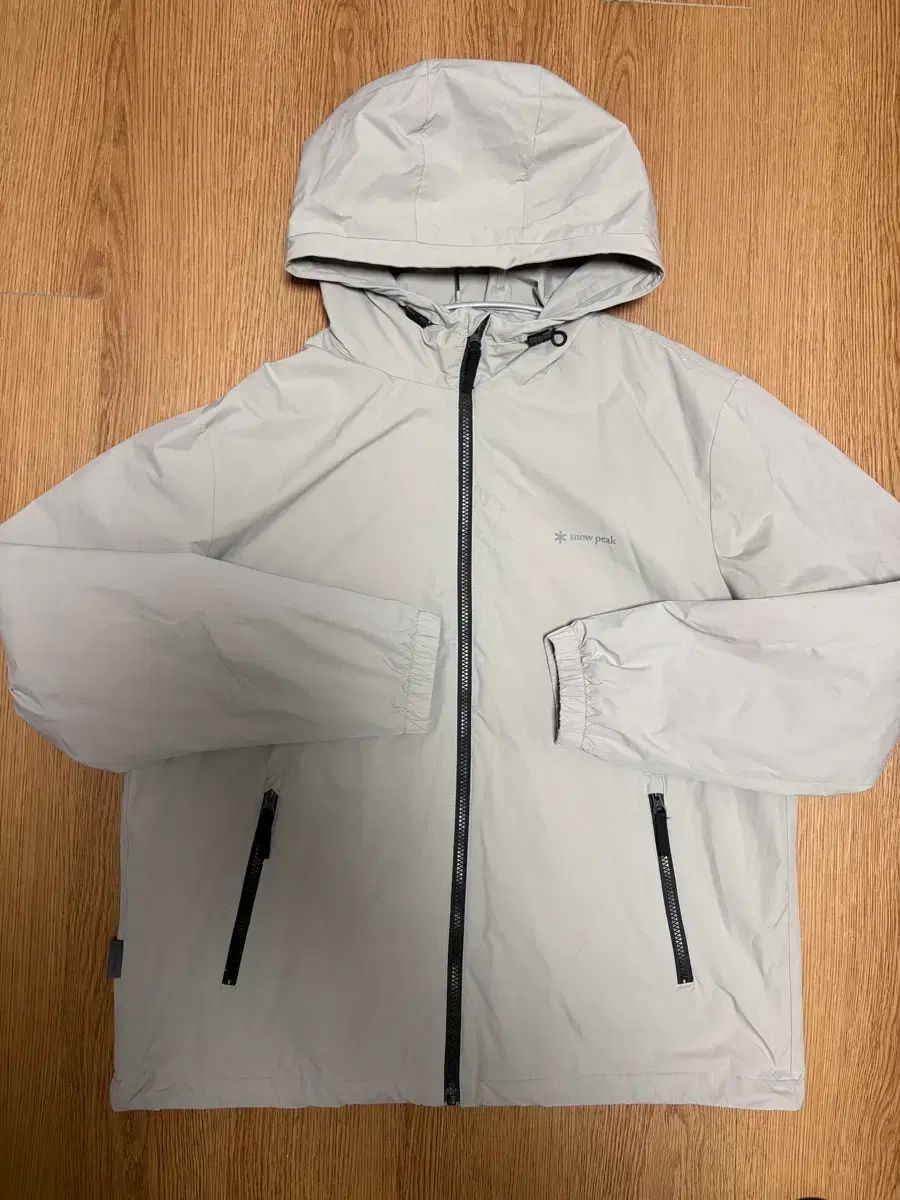 スノーピーク Snow Peak ウィンドブレーカー カーキ グレー