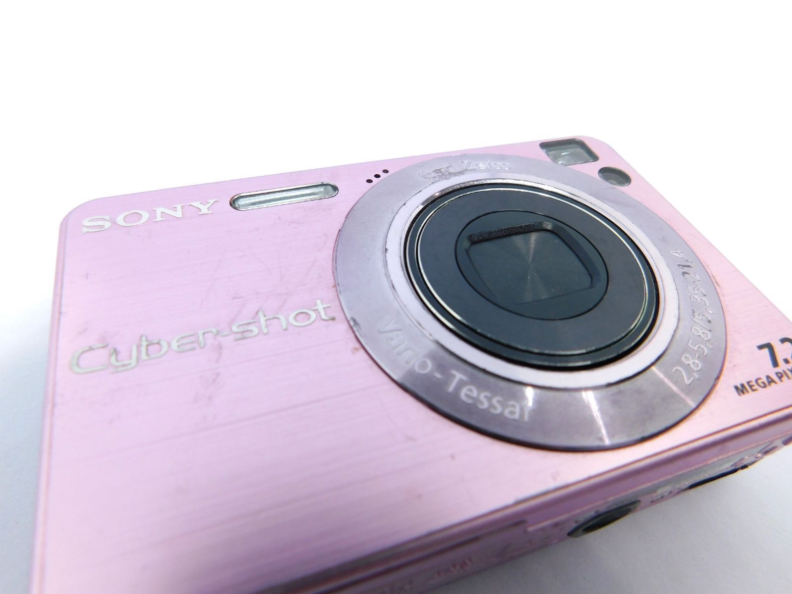 動作確認済み】SONY CyberShot DSC-W120 バッテリー付き ストラップ