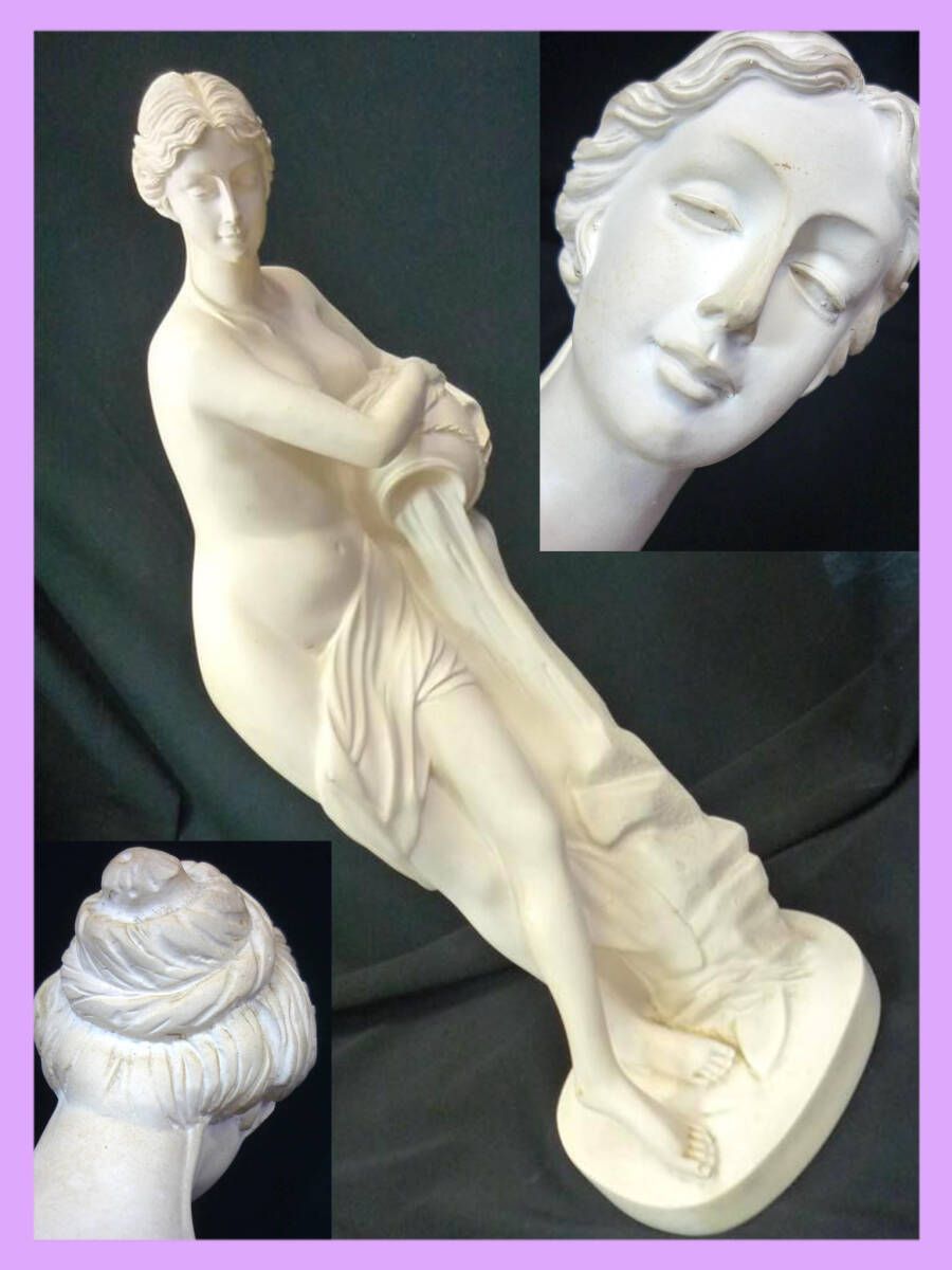 TOPART/トップアート 貴婦人 水瓶 西洋美術 芸術 綿密 彫刻 置物