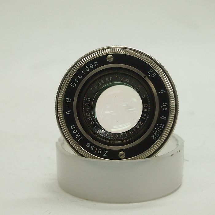 ツアイス ZEISS イエナ テッサー50|2.8 ニッケル 沈胴 コンタックスC用