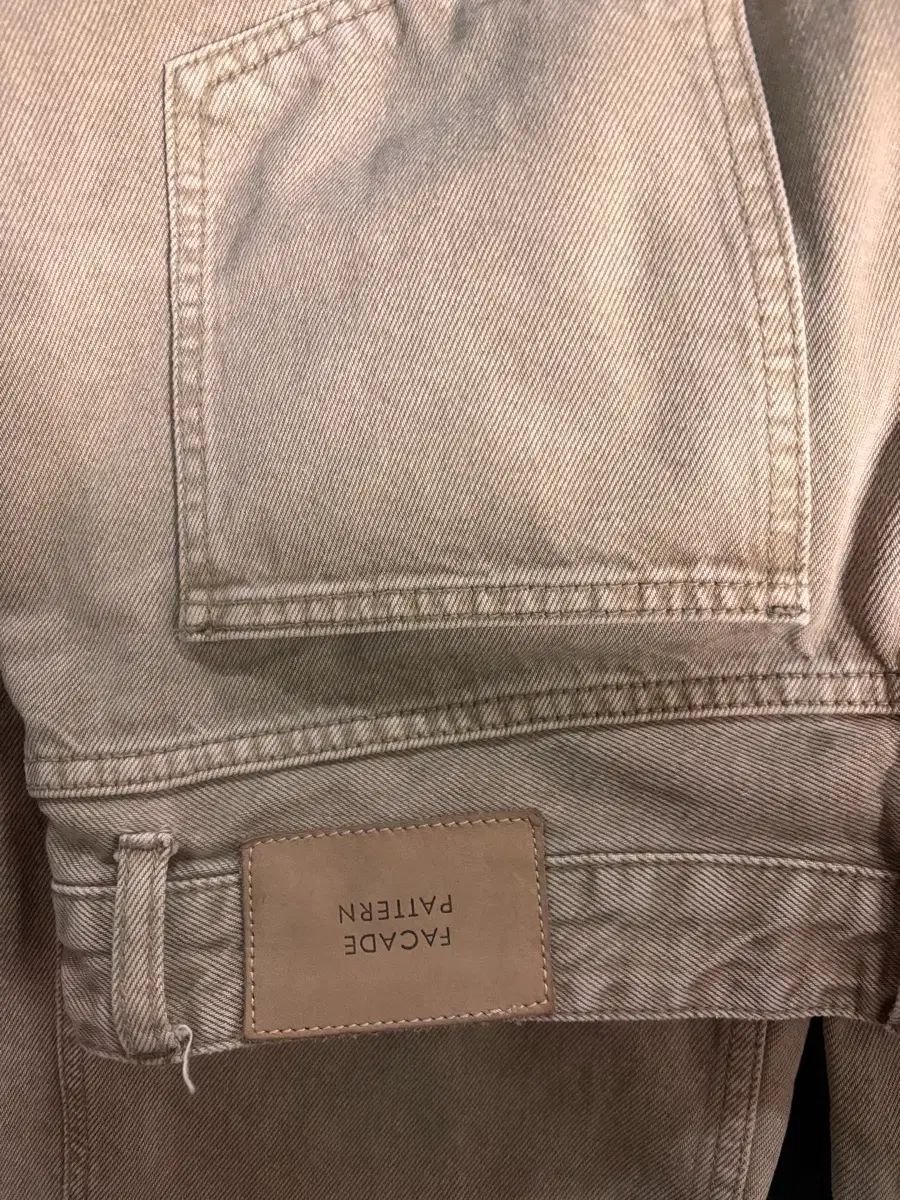  FACADE PATTERN クラシック デニム ダストカーキ s その他 デニム ジーンズ