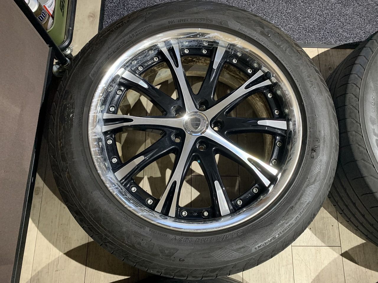 2512014 WORK SCHWERT SC 4 SW 19インチ 8.5 J 45 PCD 114.3 5 H 73 mm ADVAN Sport V 105 255|50 R 19 2020年 4.5 5.5 ハリアー 等