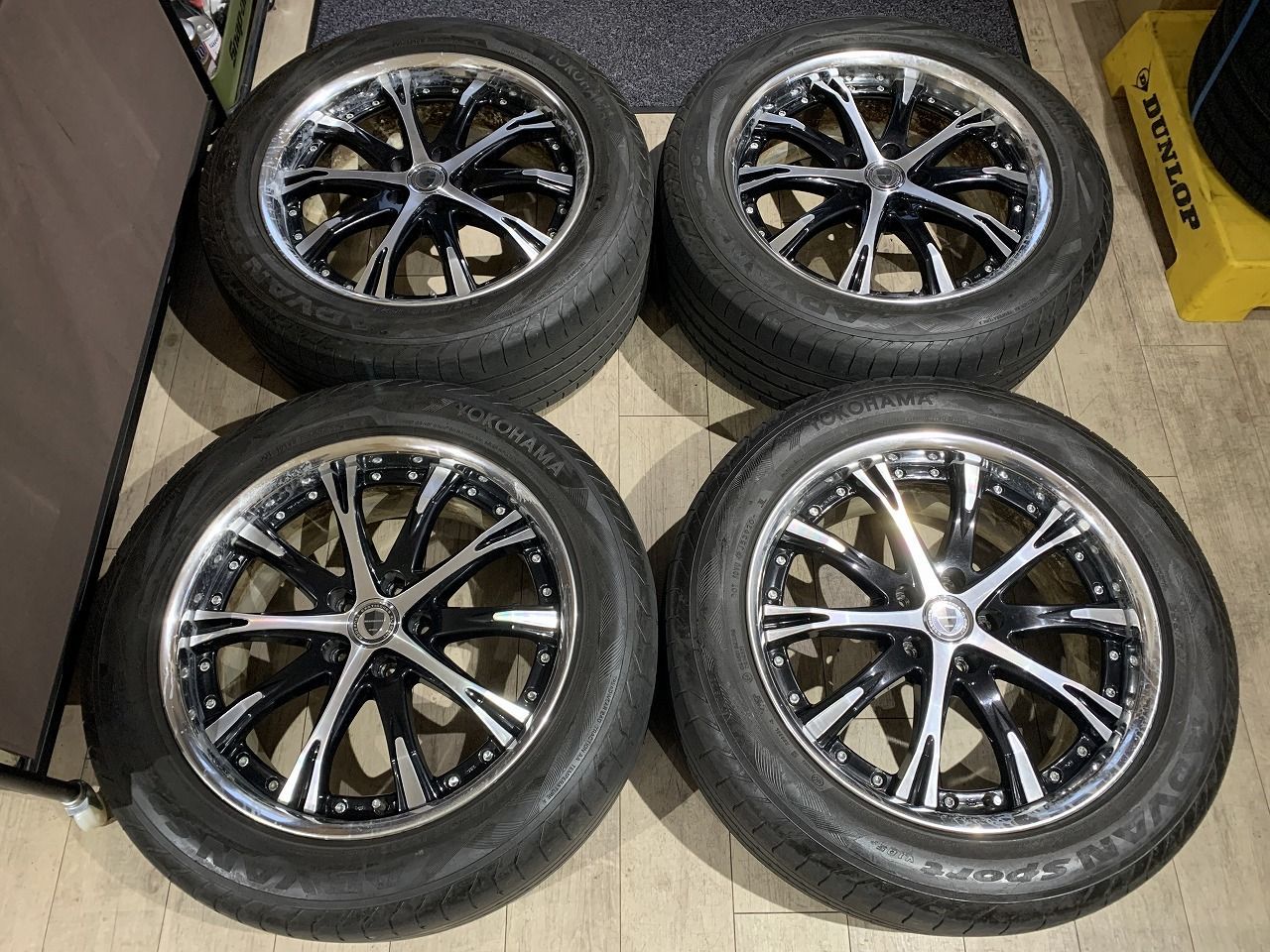 2512014 WORK SCHWERT SC 4 SW 19インチ 8.5 J 45 PCD 114.3 5 H 73 mm ADVAN Sport V 105 255|50 R 19 2020年 4.5 5.5 ハリアー 等