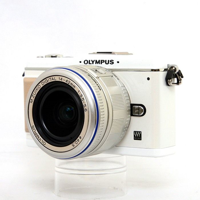 オリンパス OLYMPUS E-P 1 レンズキツト ホワイト