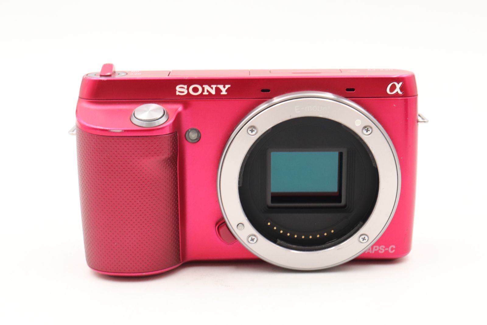 動作好調☆SONY NEX-F3 ソニー ミラーレス一眼レフカメラ ピンク