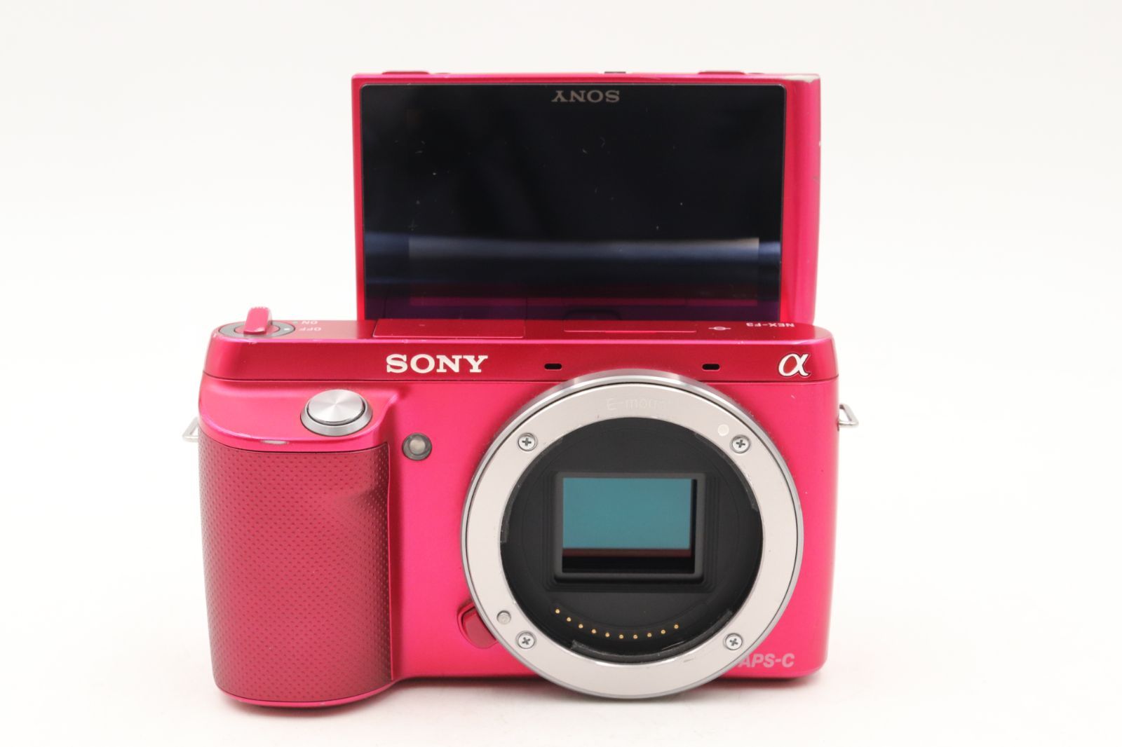 【美品】SONY nex-f3 ピンク レンズキット ミラーレス一眼カメラ NEX-F3 SONY ピンク ミラーレス一眼 レンズキット ソニー、ミラーレス