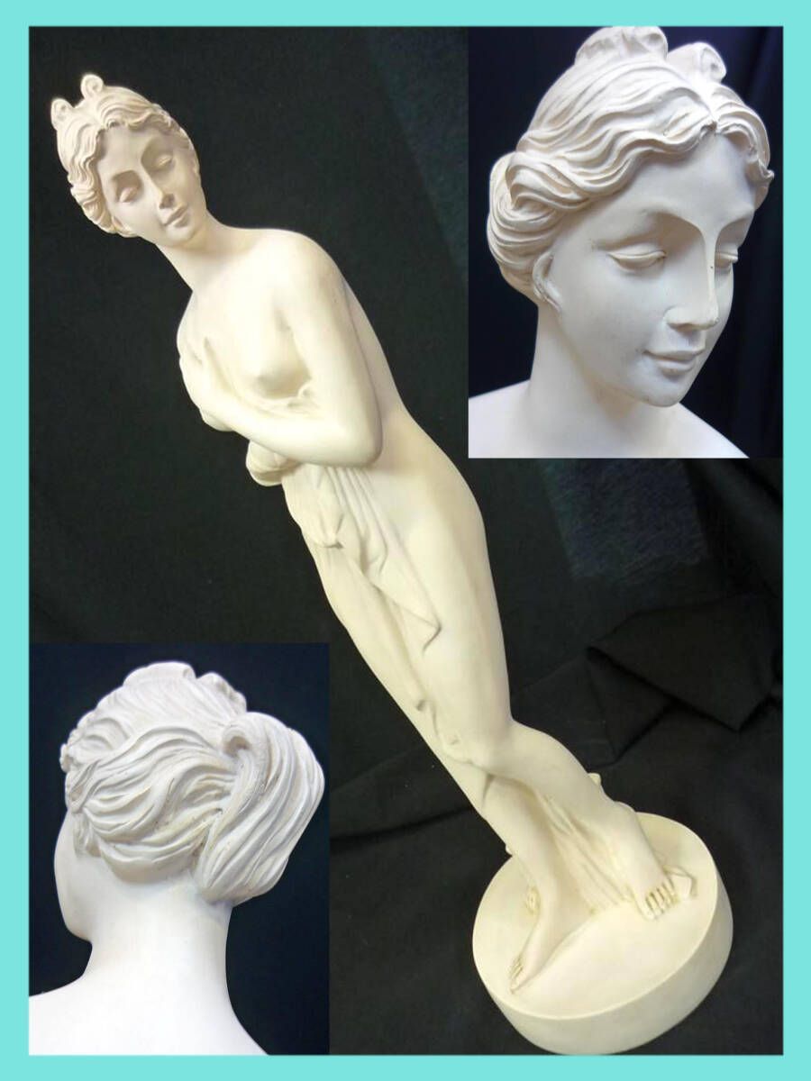 TOPART/トップアート 貴婦人 湯浴み 西洋美術 芸術 綿密 彫刻 置物