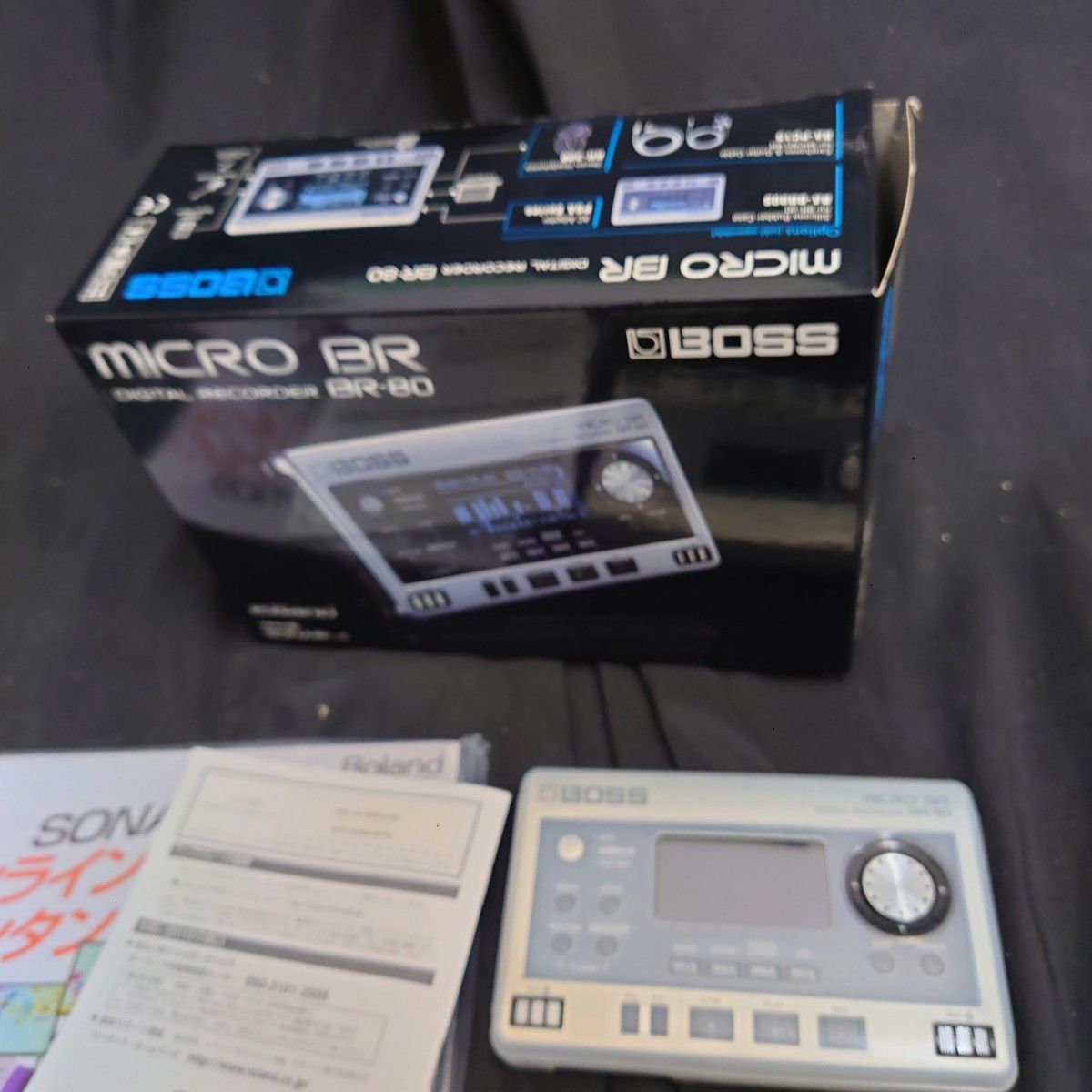 BOSS BR-80 MICRO BR デジタルレコーダー 動作品 箱説明書付属（k-475