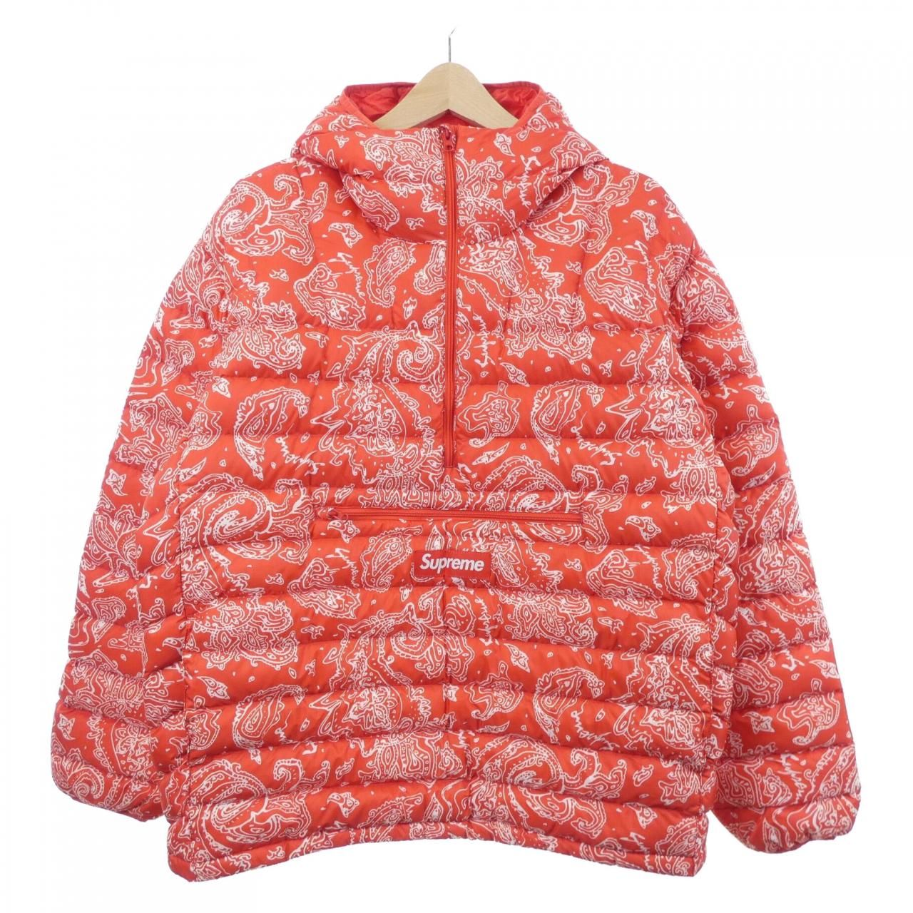 シュプリーム SUPREME MICRO DOWN HALF ZIP ダウンジャケット - メルカリ