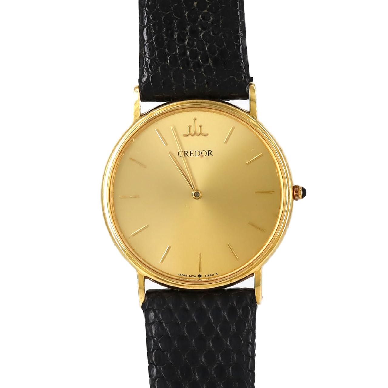 ✨SEIKO✨セイコー✨クレドール✨18KT✨5A74-5000✨腕時計 セイコー クレドール YG 5A74-0140 YG クォーツ - メルカリ