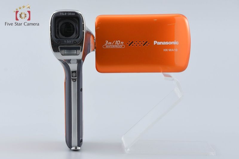 Panasonic HX-WA10 オレンジ ビデオカメラ本体 Panasonic パナソニック 【】Panasonic パナソニック HX-WA10
