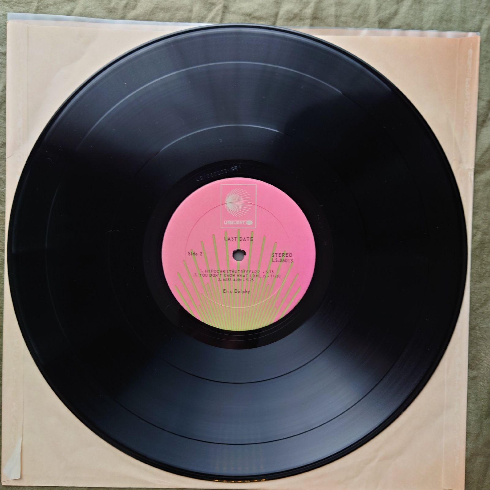 傷なし美盤 米国 本国盤 エリック・ドルフィー Eric Dolphy LPレコード