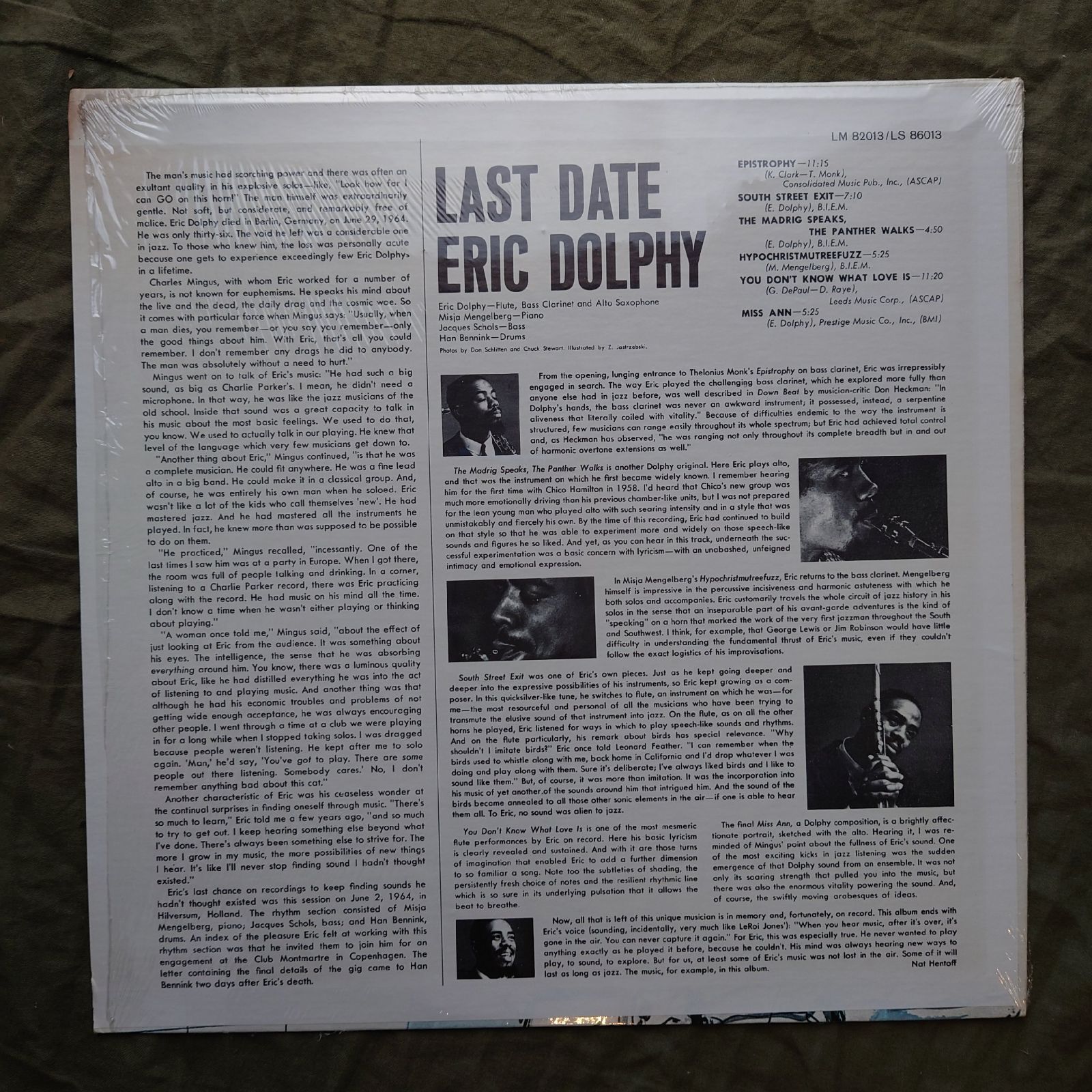 傷なし美盤 米国 本国盤 エリック・ドルフィー Eric Dolphy LPレコード