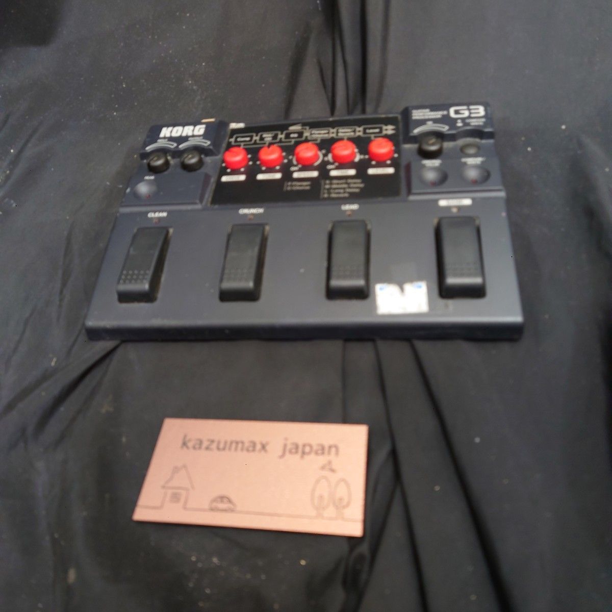 KORG G 3 Guitar Multi Effects Processor 動作品 本体のみ マルチエフェクター コルグ k-476