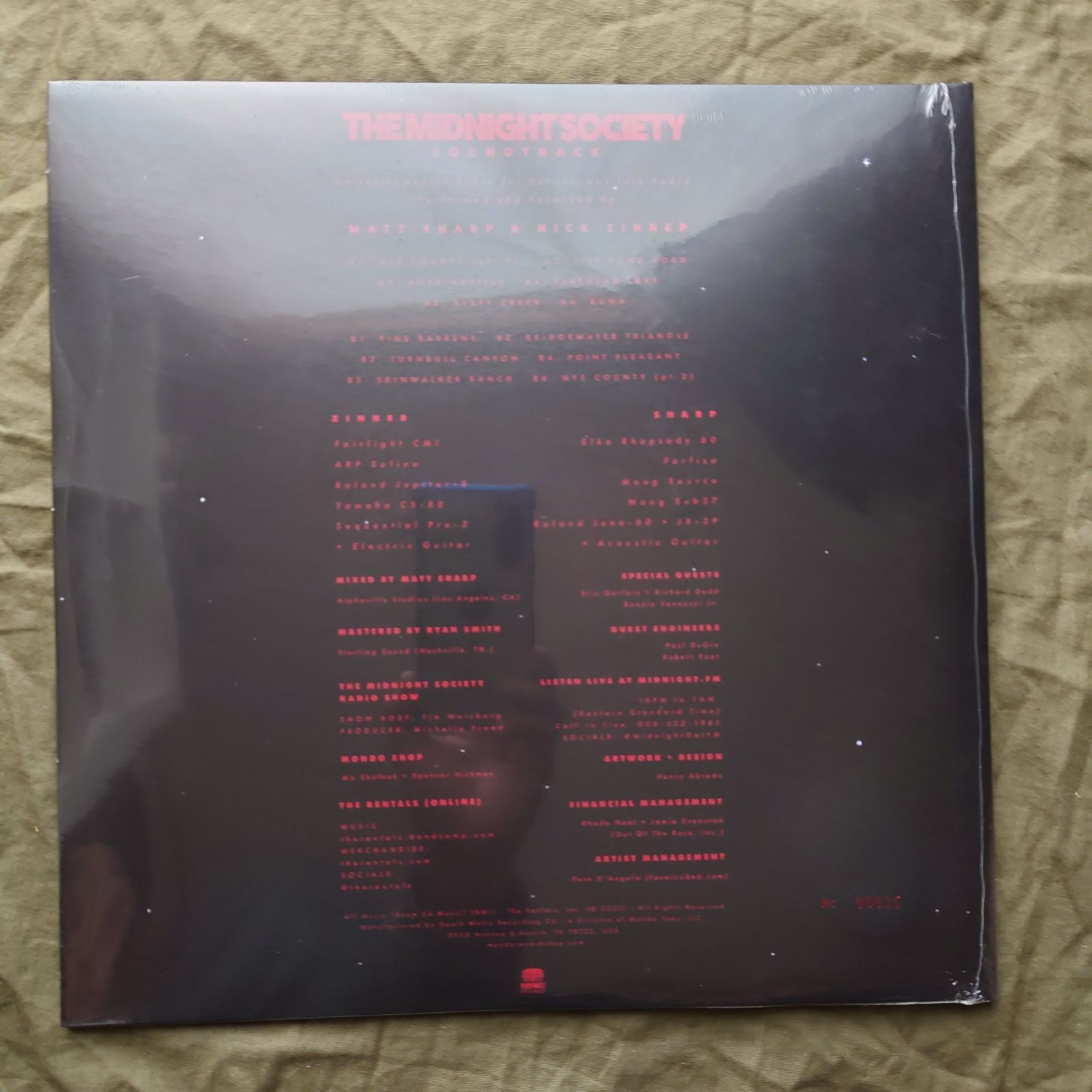 未開封新品 シリアルNo.限定盤 2022年 米国 本国盤 ザ・レンタルズ The