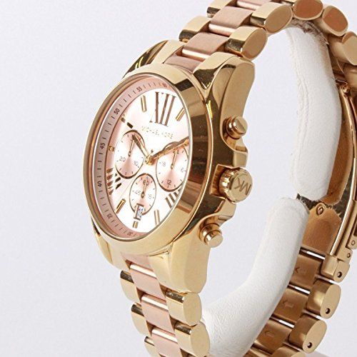 Bradshaw ブラッドショー ゴールド ピンクゴールド マイケルコース 時計 クロノグラフ MICHAEL KORS レディース メンズ ユニセックス MK 6359 並行輸入品 J 9 cb 734 ab