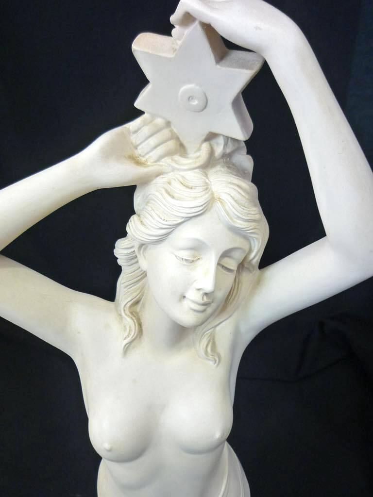 ✩.*˚アンティーク ヴィーナスオブジェ✩.*˚ TOPART/トップアート 貴婦人 星 STAR 西洋美術 芸術 綿密 彫刻 置物