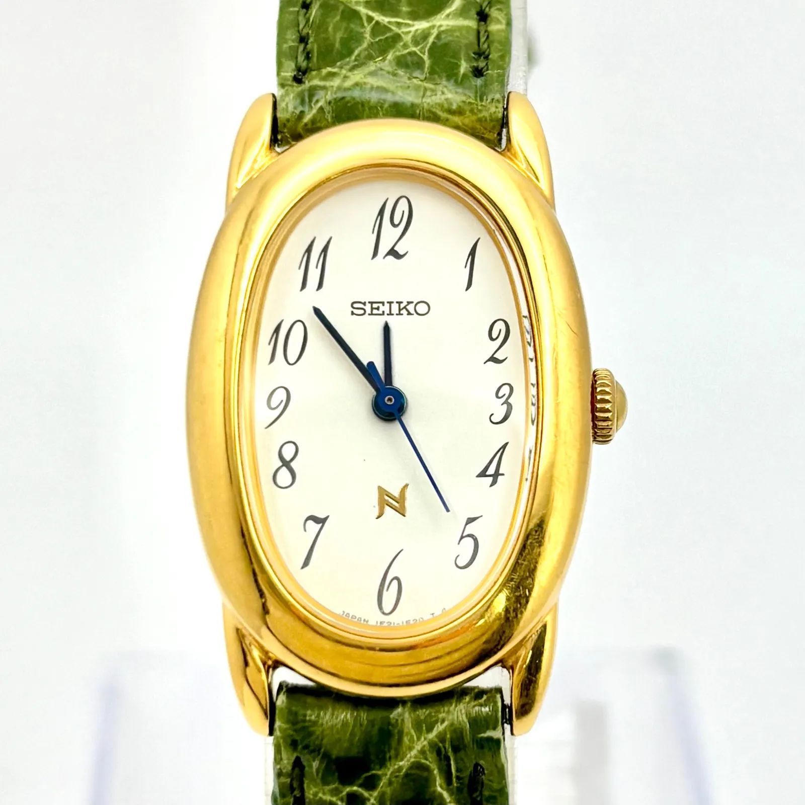 【新品電池】セイコー ノイエ NOIE オーバル 1F21-5B70 ゴールド 新品電池】 SEIKO NOIE ゴールド レディース オーバル 腕時計 【新品