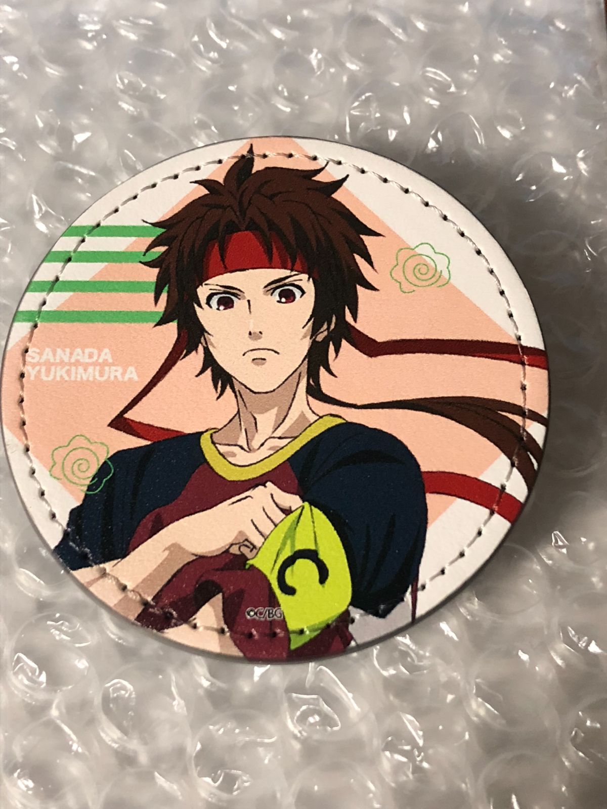 激レア　CAPCOM 学園 BASARA 名札バッジ　真田幸村 学園BASARA 真田 幸村 レザーバッジ バサラ - メルカリ