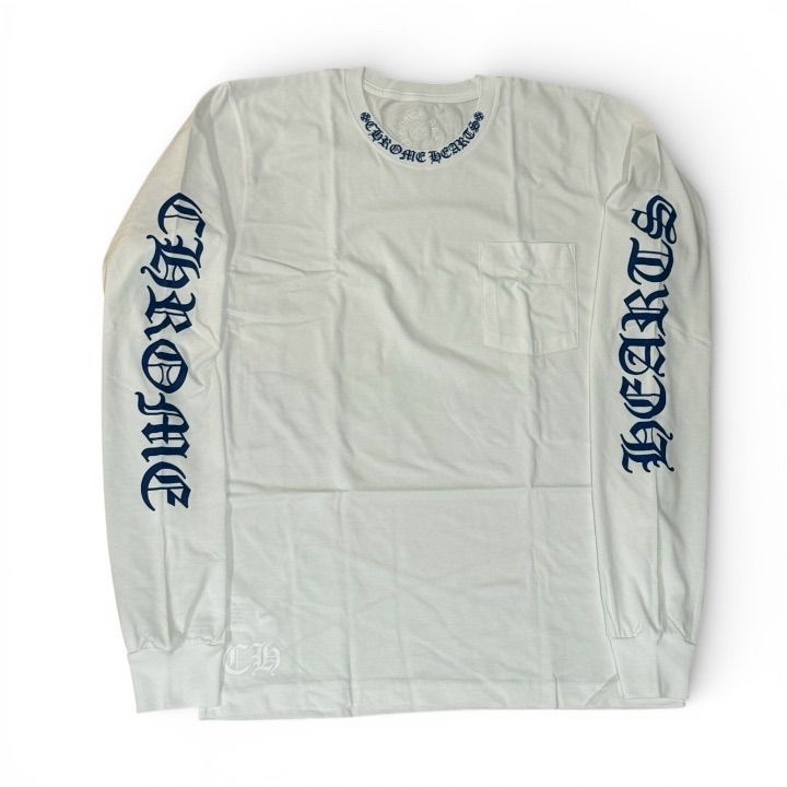 Chrome Hearts クロムハーツ 【 NECK LOGO LONG SLEEVE T-SHIRT